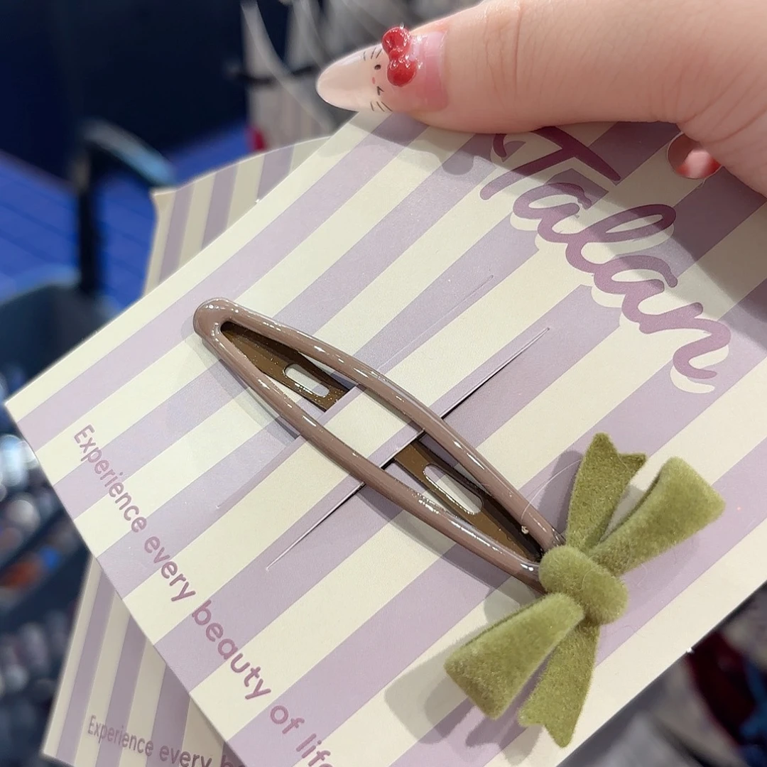 皮质铁合金发饰发夹