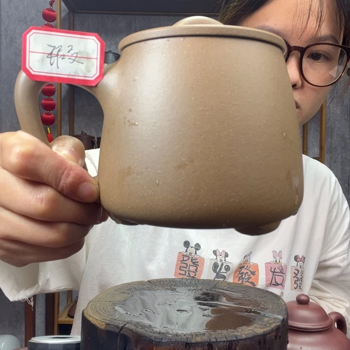 茶杯紫砂原矿紫砂杯