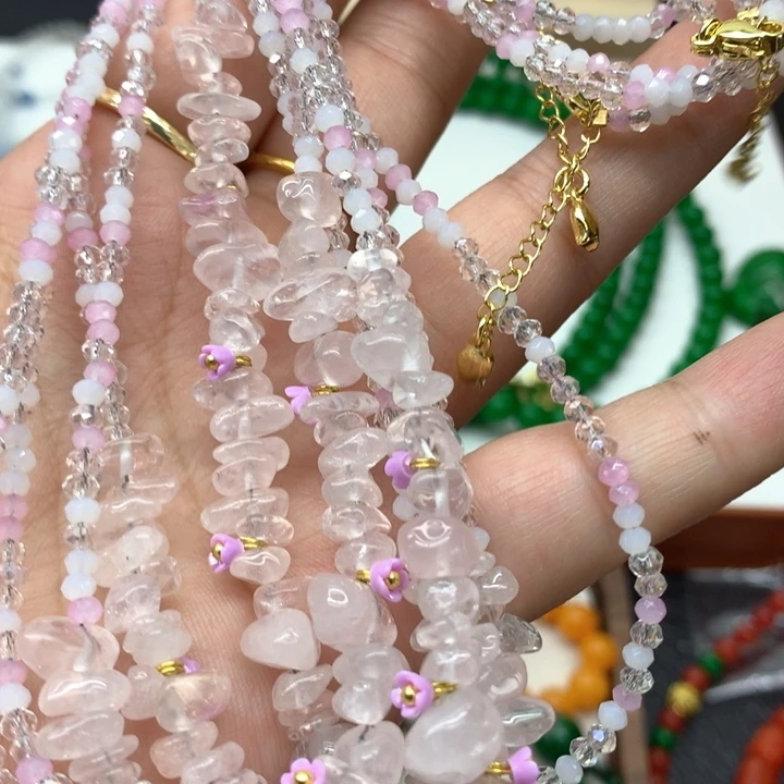 银S925镶嵌颈饰水晶吊坠