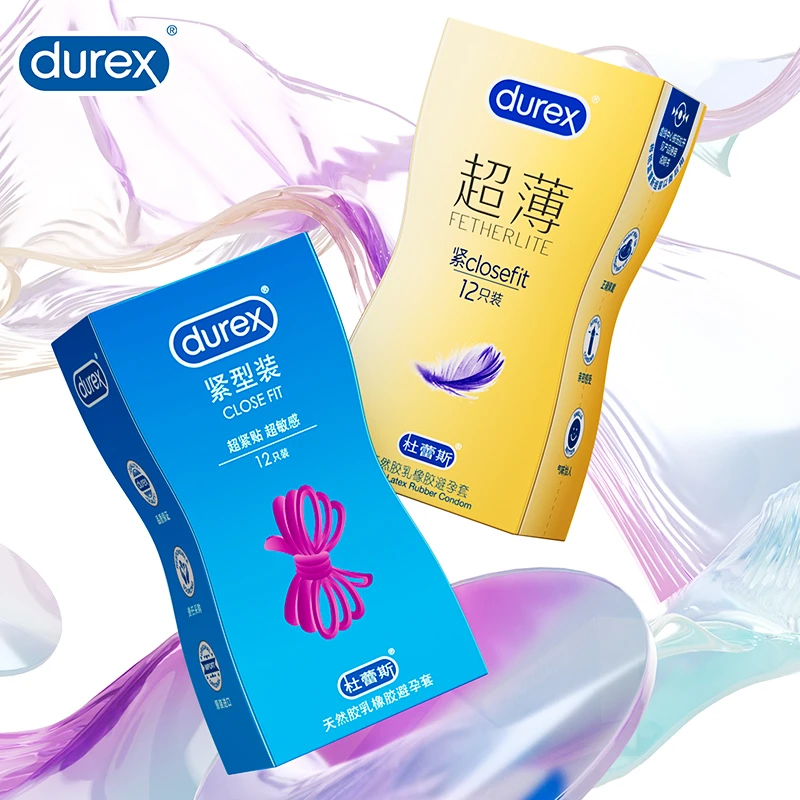 durex杜蕾斯小号超薄49mm避孕套紧型装润滑安全套官方正品天然胶乳橡胶避孕套男女士性用品成人安全套套紧绷组合装