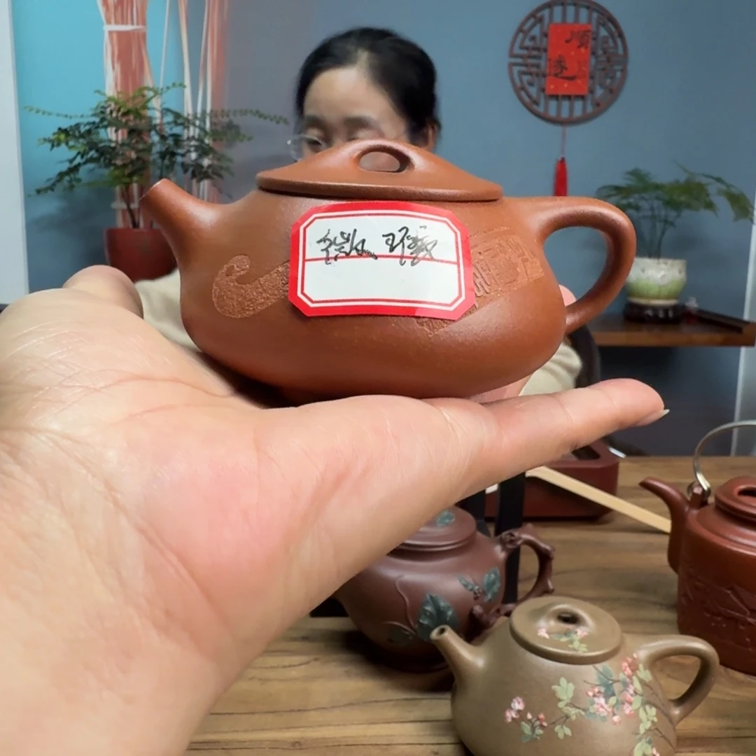 段泥茶壶红降坡石瓢