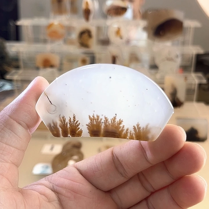 玛瑙/玉髓未镶嵌吊坠(不含链)