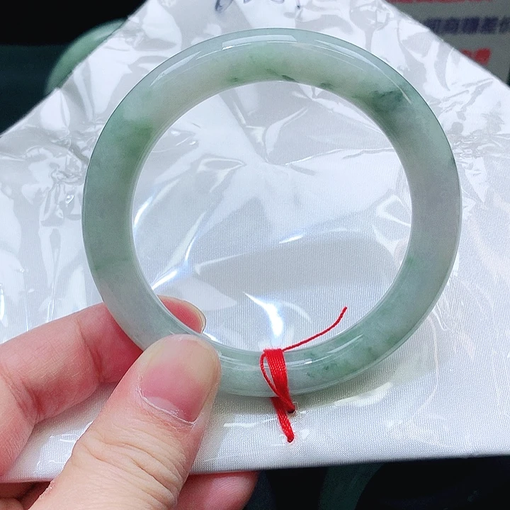 翡翠未镶嵌手镯0561