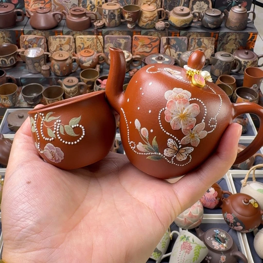 茶壶紫砂150cc原矿精工半手