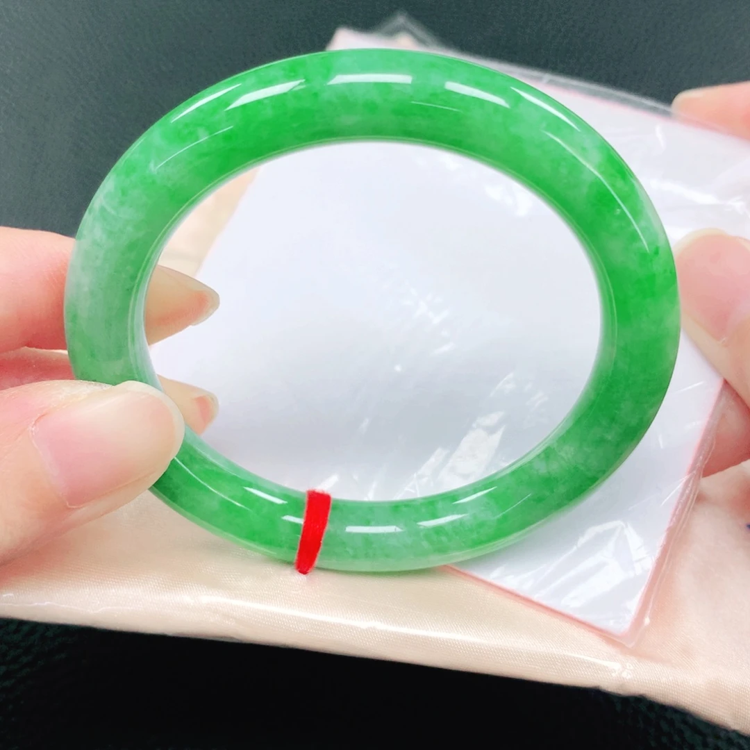 未镶嵌手镯翡翠51圈