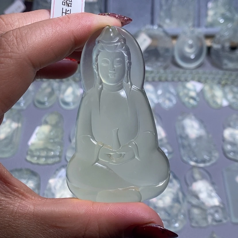 【闪购商品】岫玉颈饰未镶嵌英**色素衣