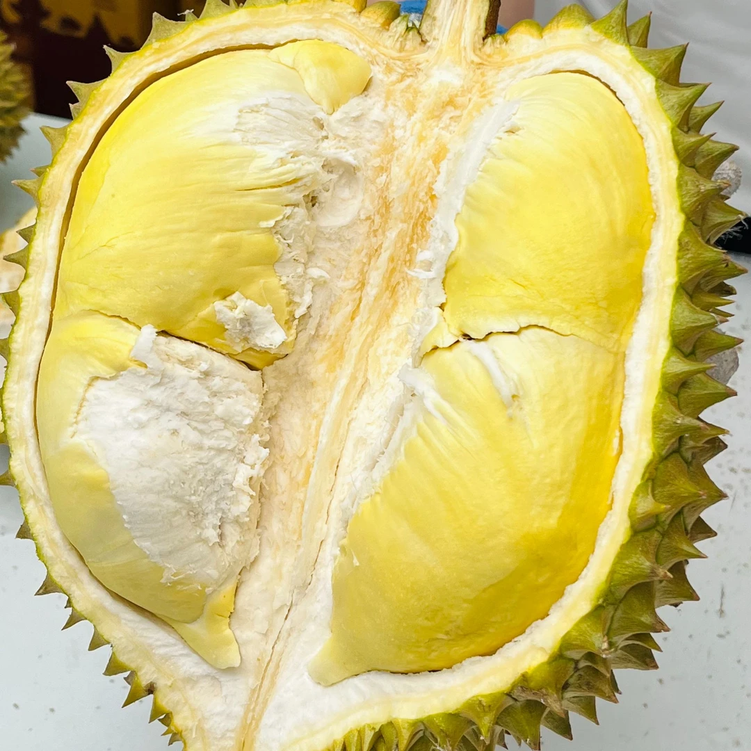 【龙大嘴榴莲】泰国空运树熟金枕榴莲肉 核小鲜榴莲198一斤榴莲同城配金枕泰国