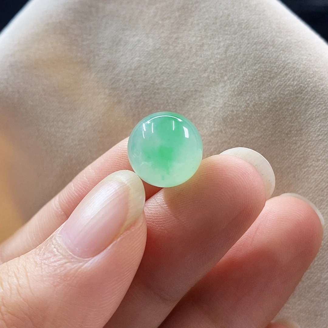 散珠翡翠飘花绿珠卡12