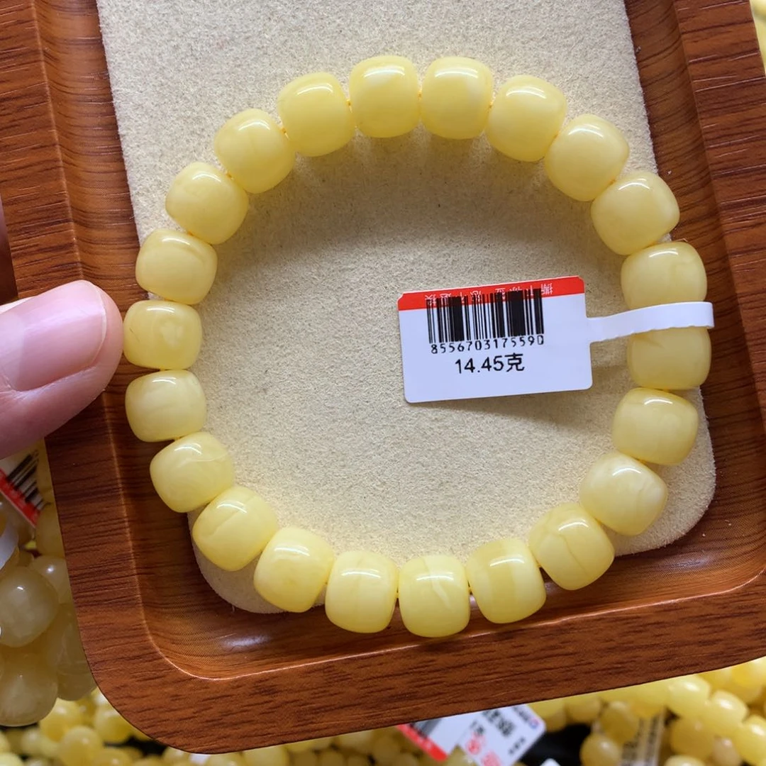 蜜蜡手链未镶嵌蜜蜡