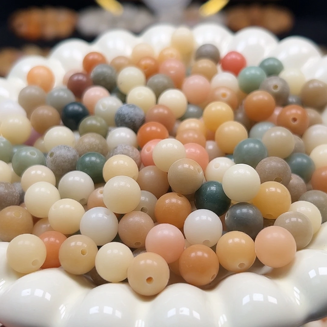 手串菩提根/象牙果卡10多宝圆100颗卡牌➕100颗