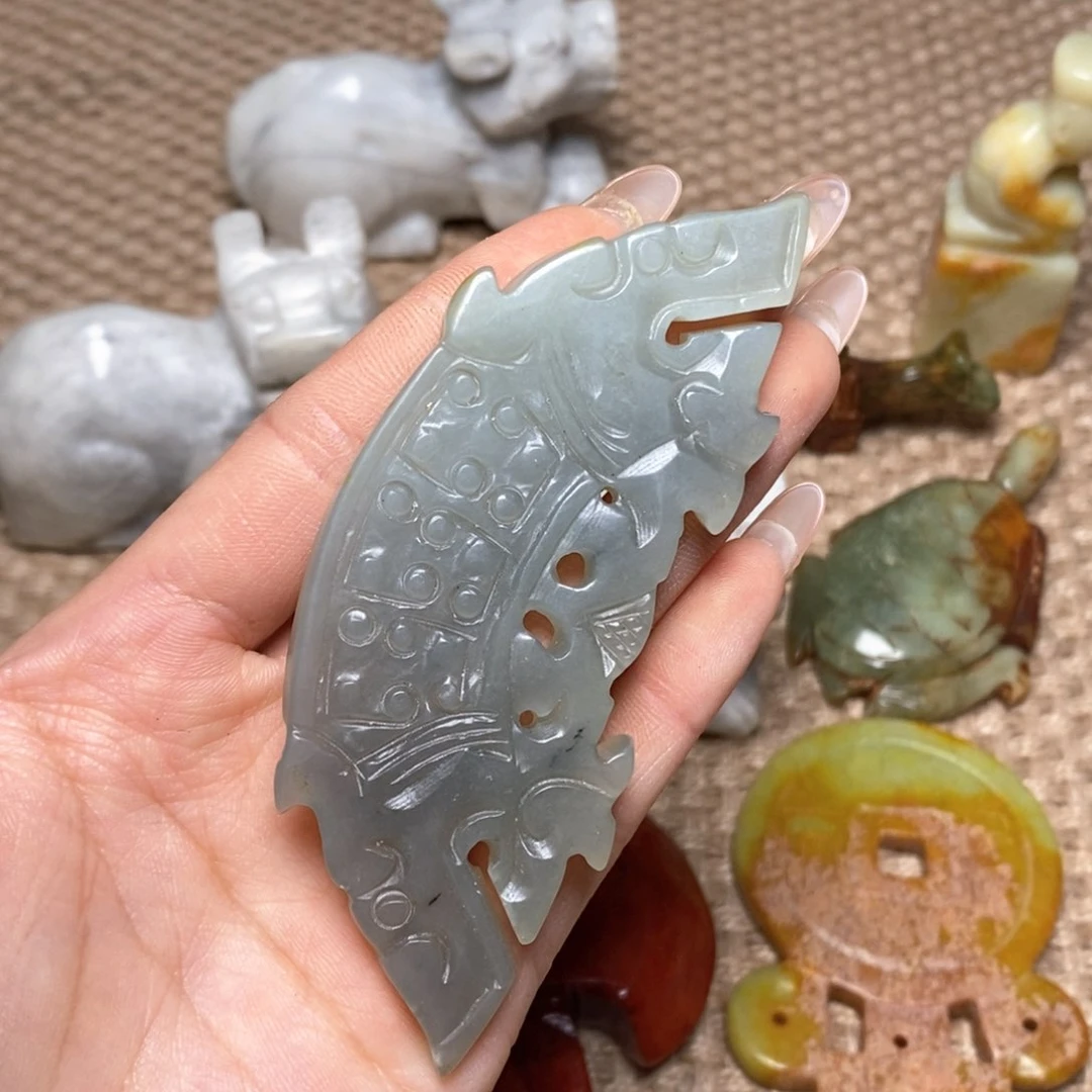 白玉菩提吊坠白玉菩提白玉菩提摆件