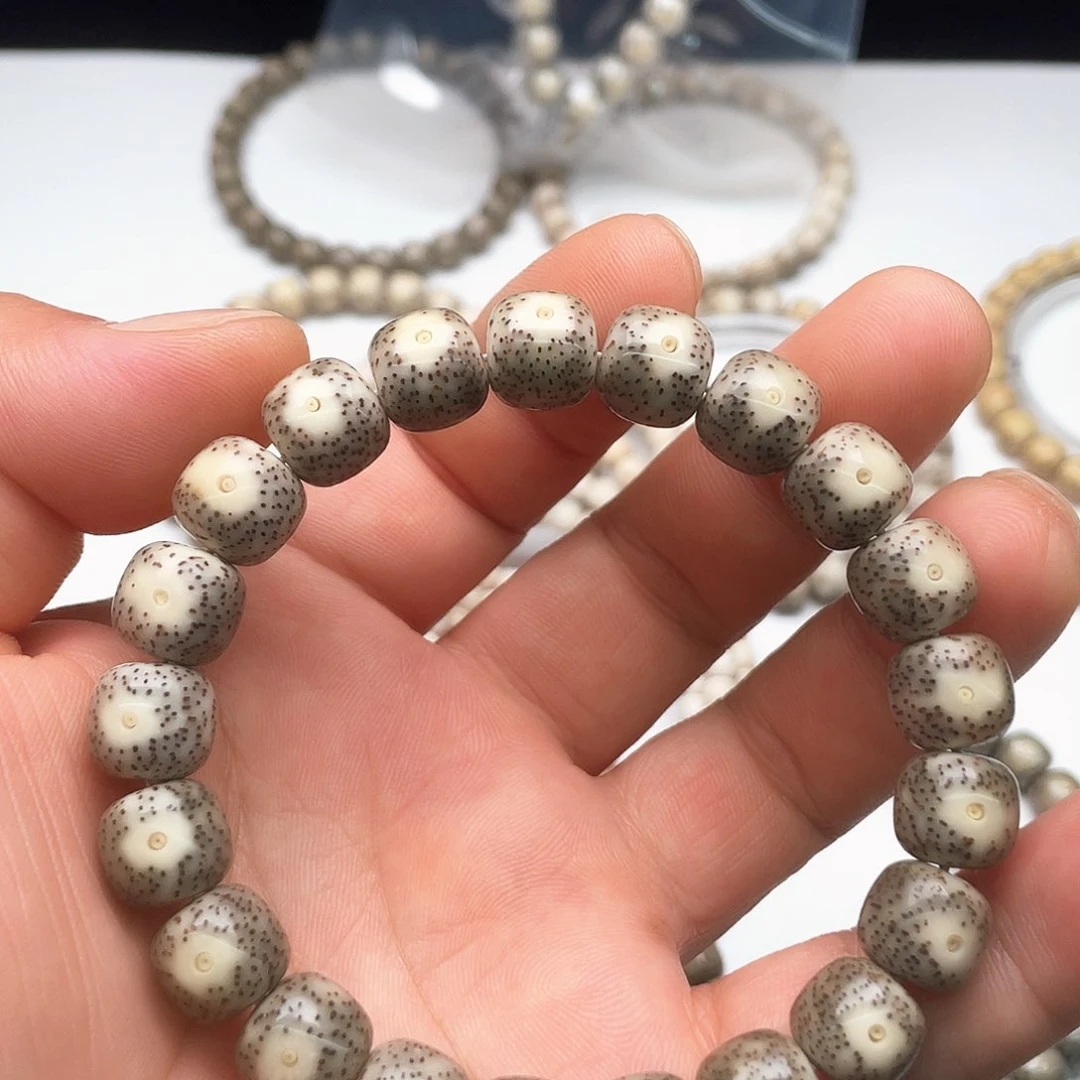 星月菩提手串同枝糯冰11x10单圈