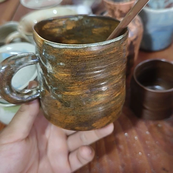 瓷片景德镇高温窑变马克杯02
