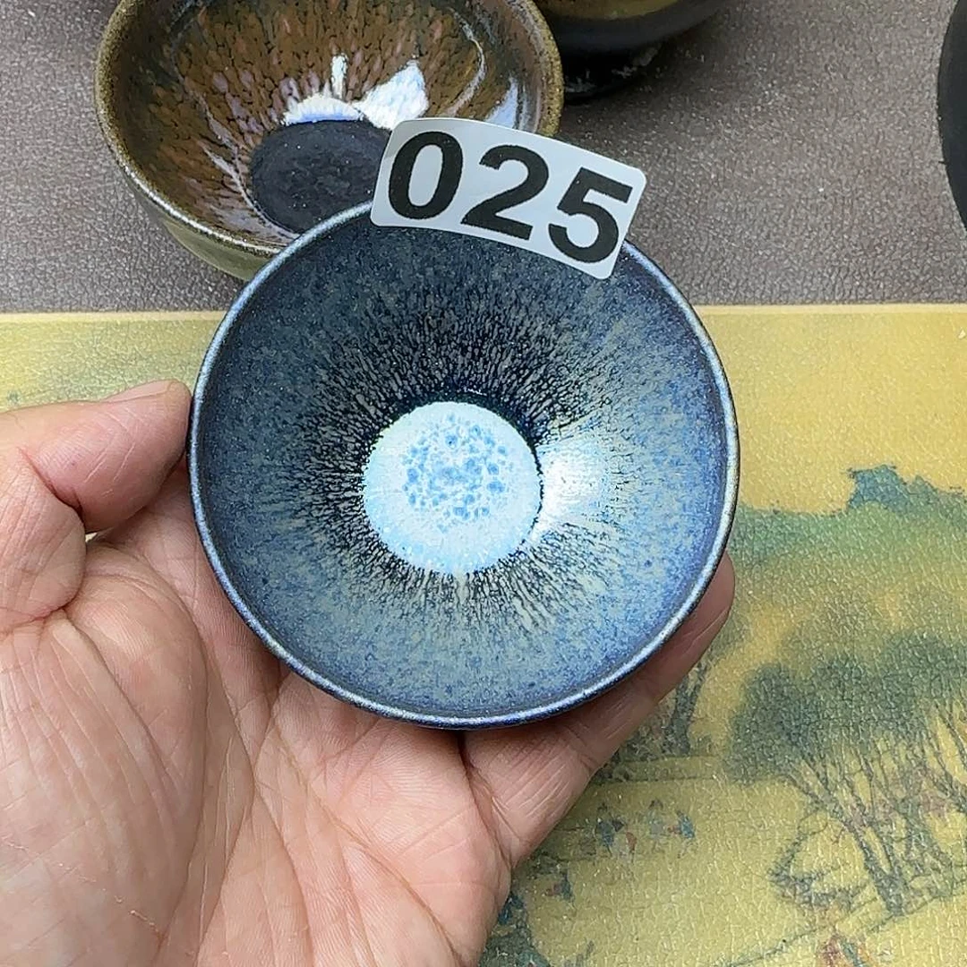 茶盏建盏杯主人杯龙窑柴烧