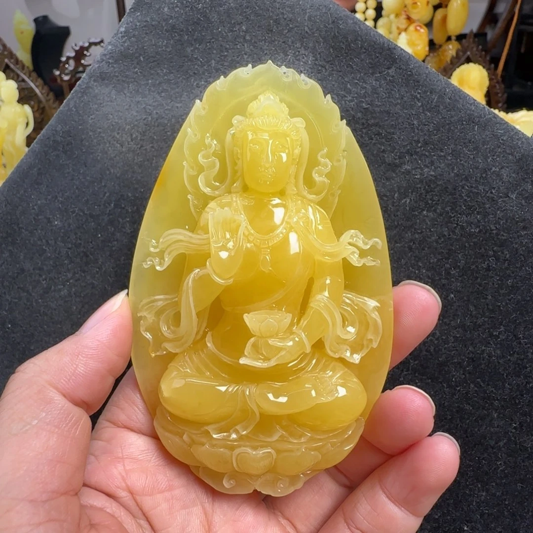 蜜蜡未镶嵌珠宝奇石