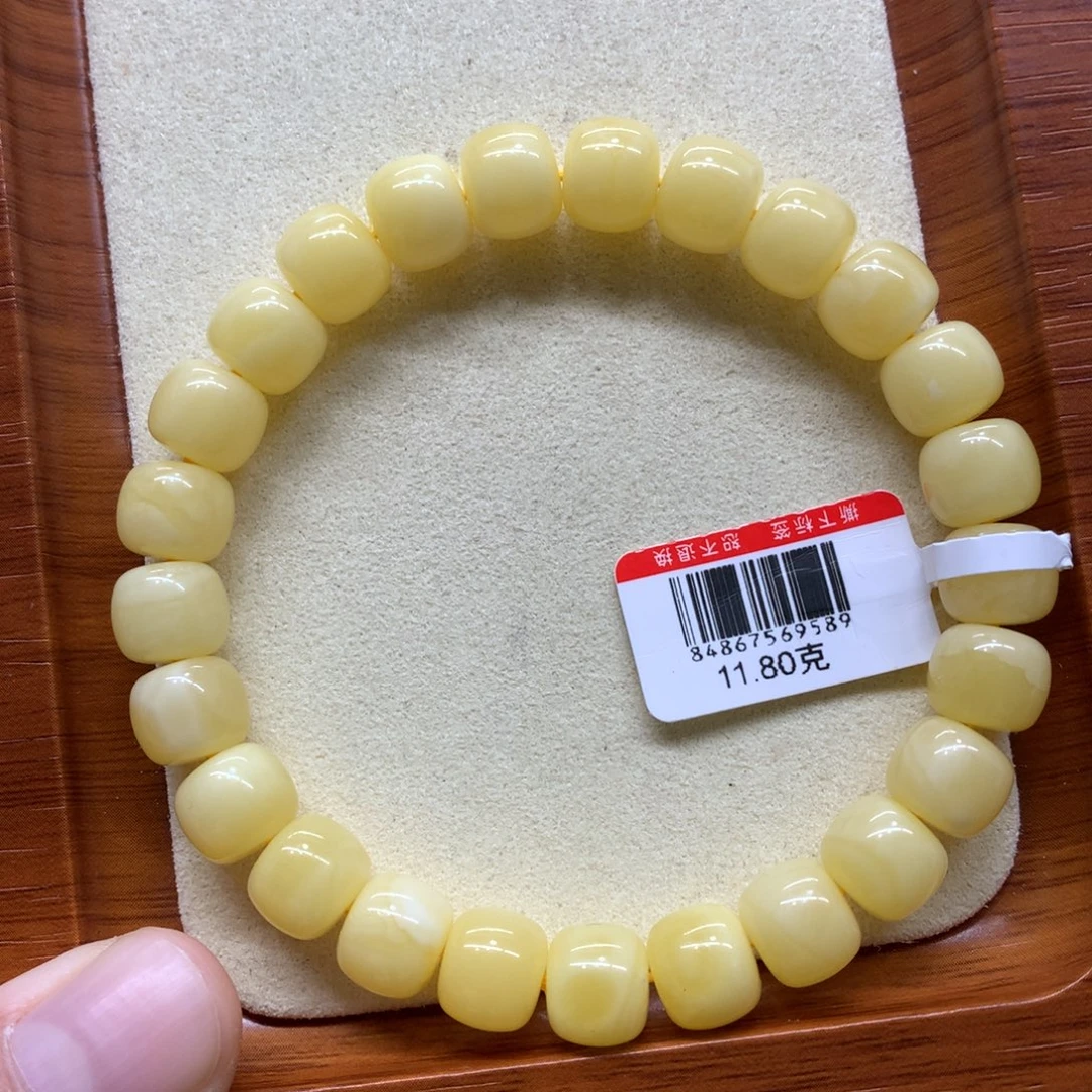 蜜蜡未镶嵌手链蜜蜡