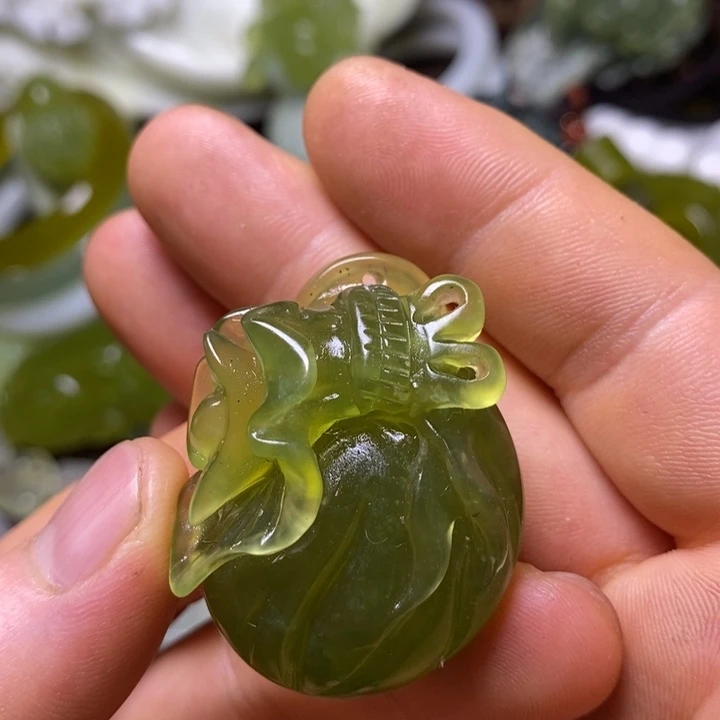 未镶嵌岫玉岫玉挂件