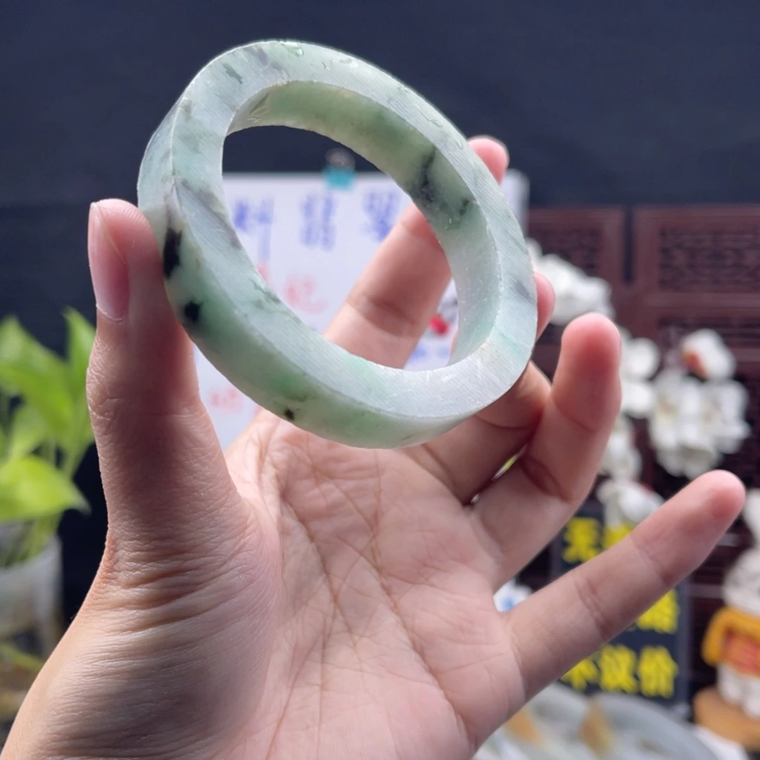 定制翡翠未镶嵌正圈54