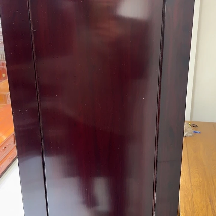 月***月端景台黑酸枝木类非洲酸枝木1.8四抽电视柜