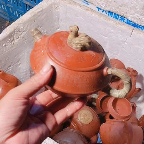 茶杯绿泥宜兴紫砂全手工制作工艺