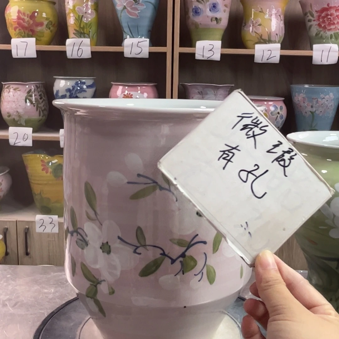 景德镇陶瓷花盆花盆