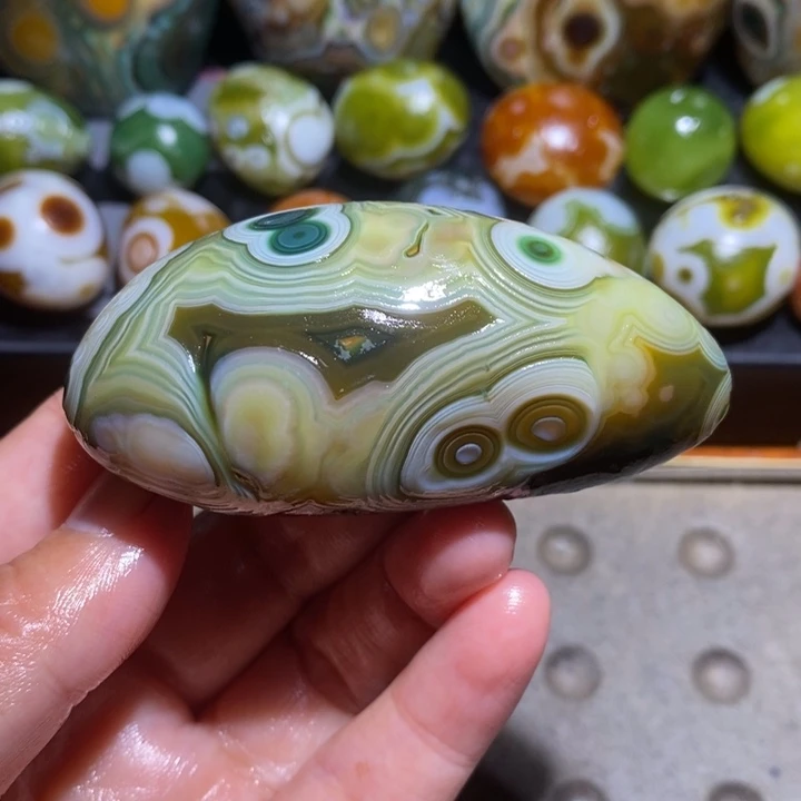 未镶嵌玛瑙/玉髓珠宝半成品43