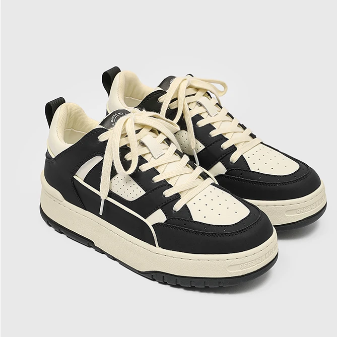 lousie segla/路易圣戈希熊猫板鞋男款鞋国潮面包鞋厚底增高