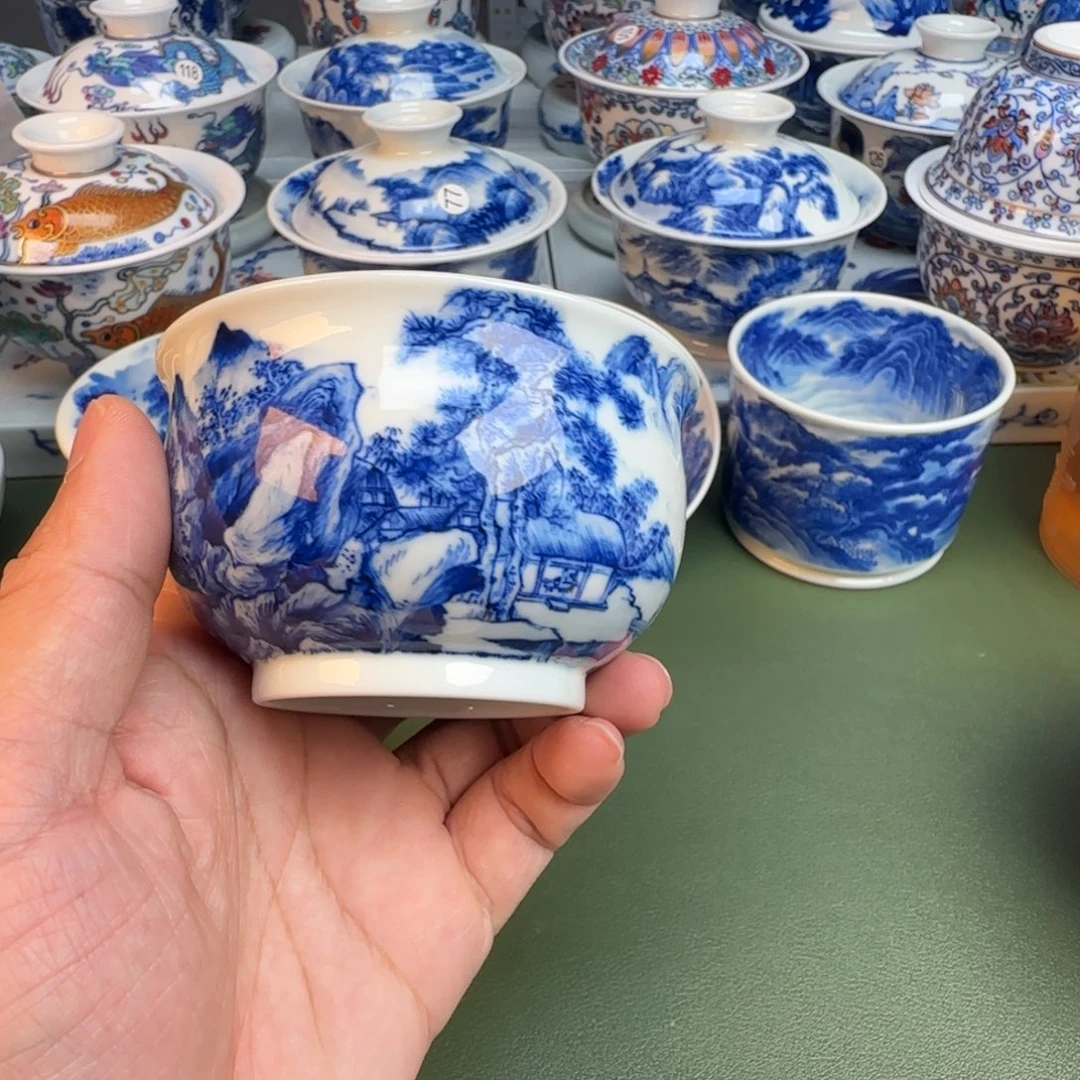 纯手工纯手绘茶具88