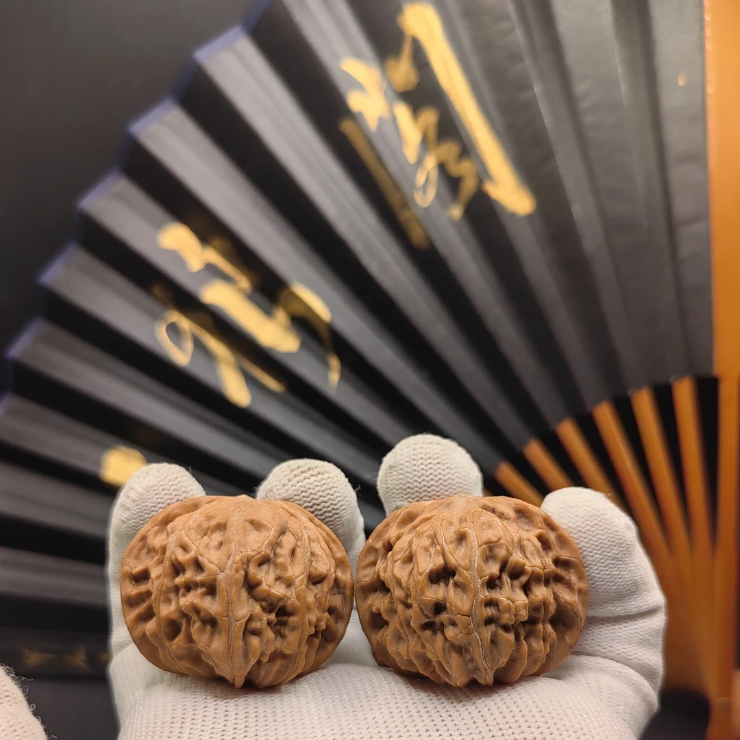 m4202全品磨盘狮子头42.5/39/34 新果文玩核桃 天然 门头沟山地果