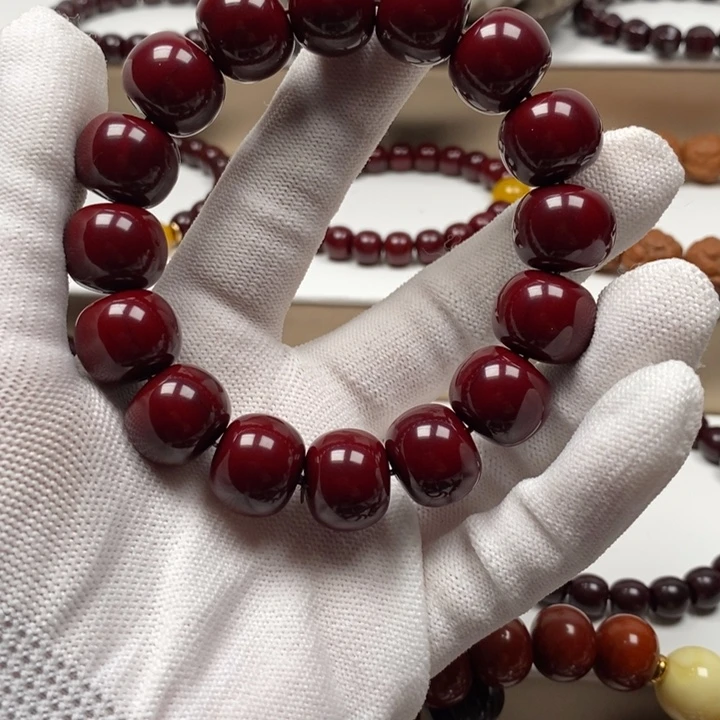 核桃手串/手链ᠯ****ᠢ猴头雕刻