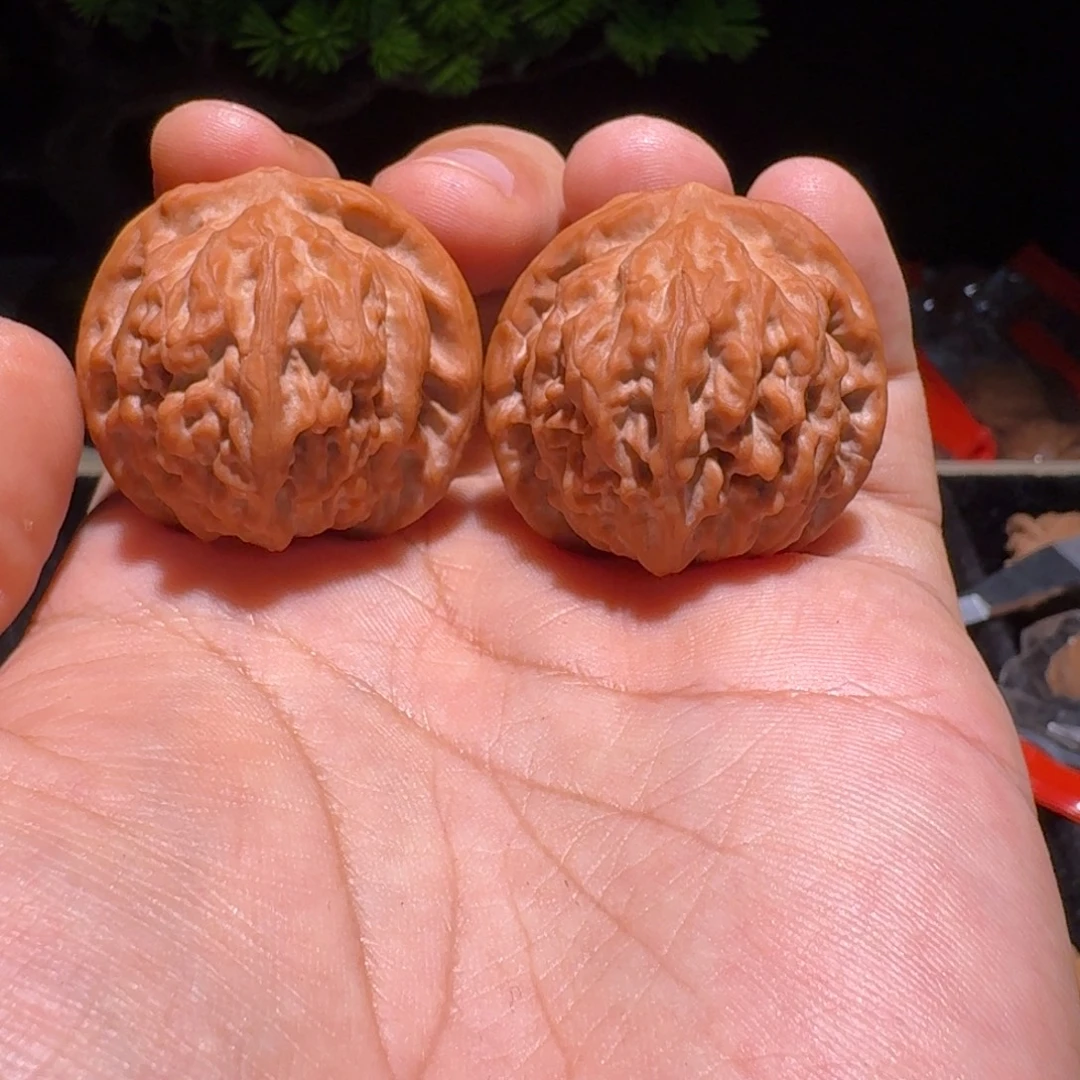 老***壁文玩核桃吊坠太行龙珠