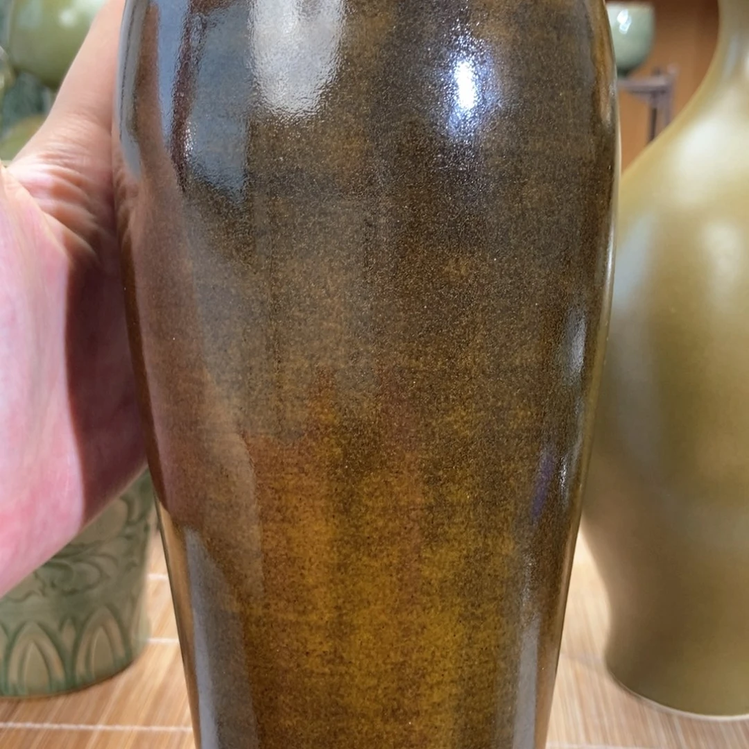 陶瓷上****高惠良瓶子酱釉哈哈哈哈