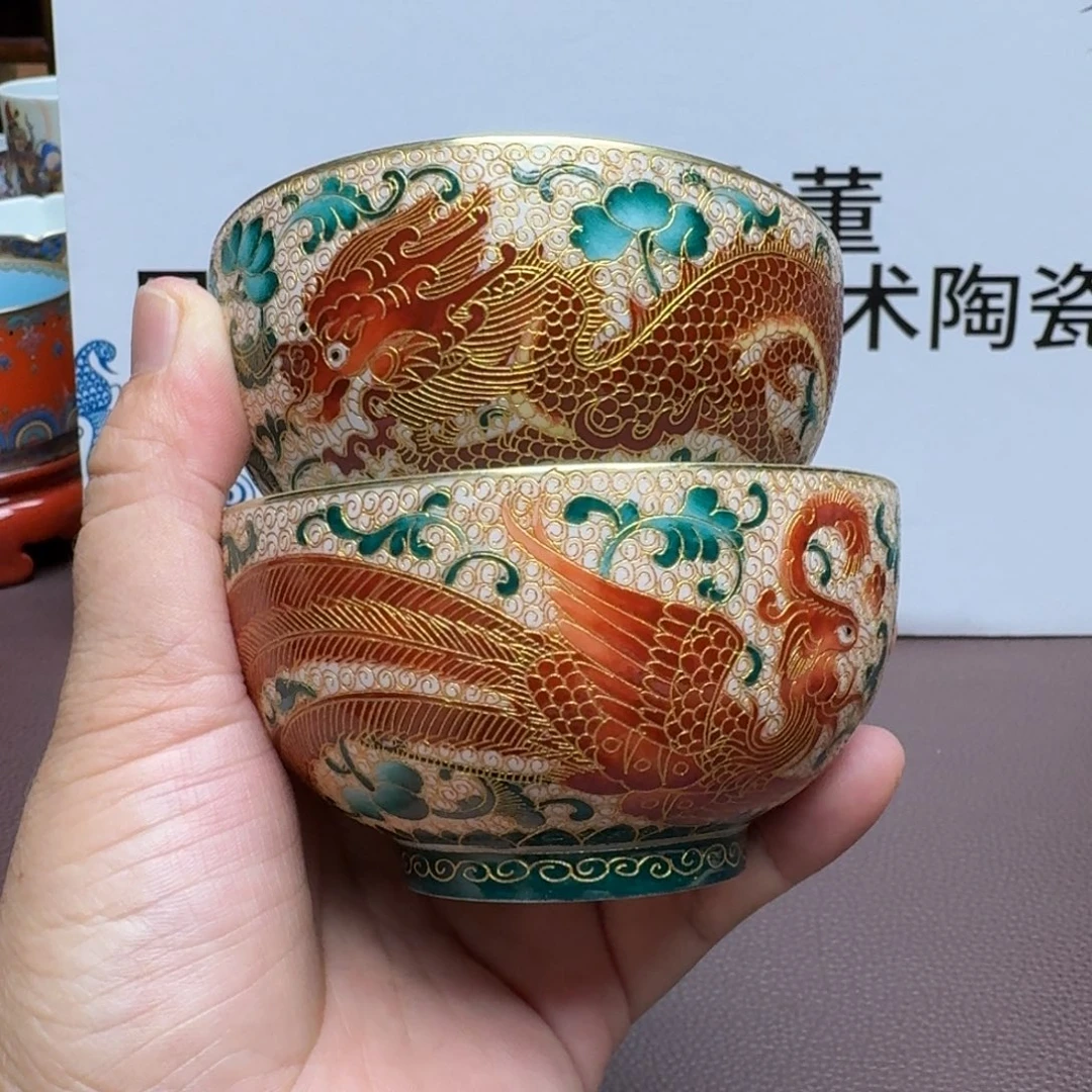 景德镇手工手绘展示