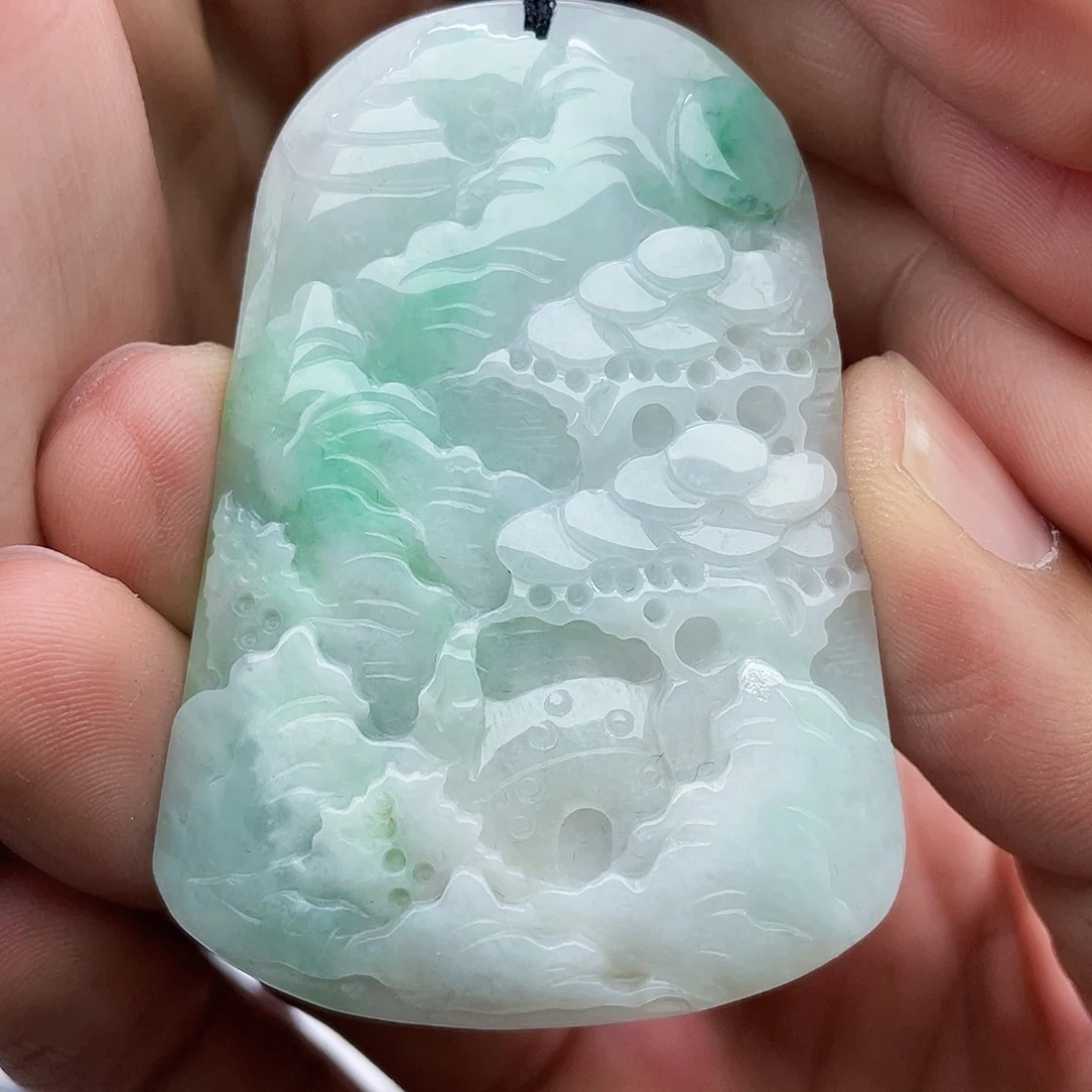 颈饰未镶嵌翡翠翡翠