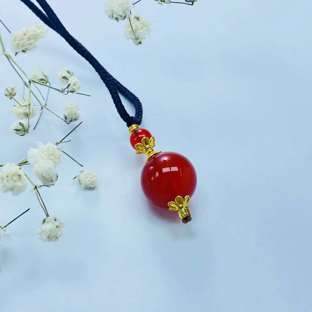 玉喜珠宝玛瑙玉髓吊坠