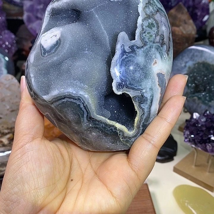 未镶嵌紫晶大型摆件（非配饰）