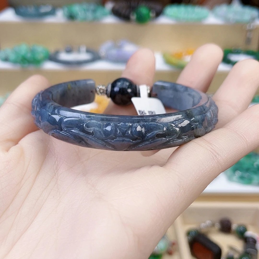 铭***溪未镶嵌手链翡翠手链