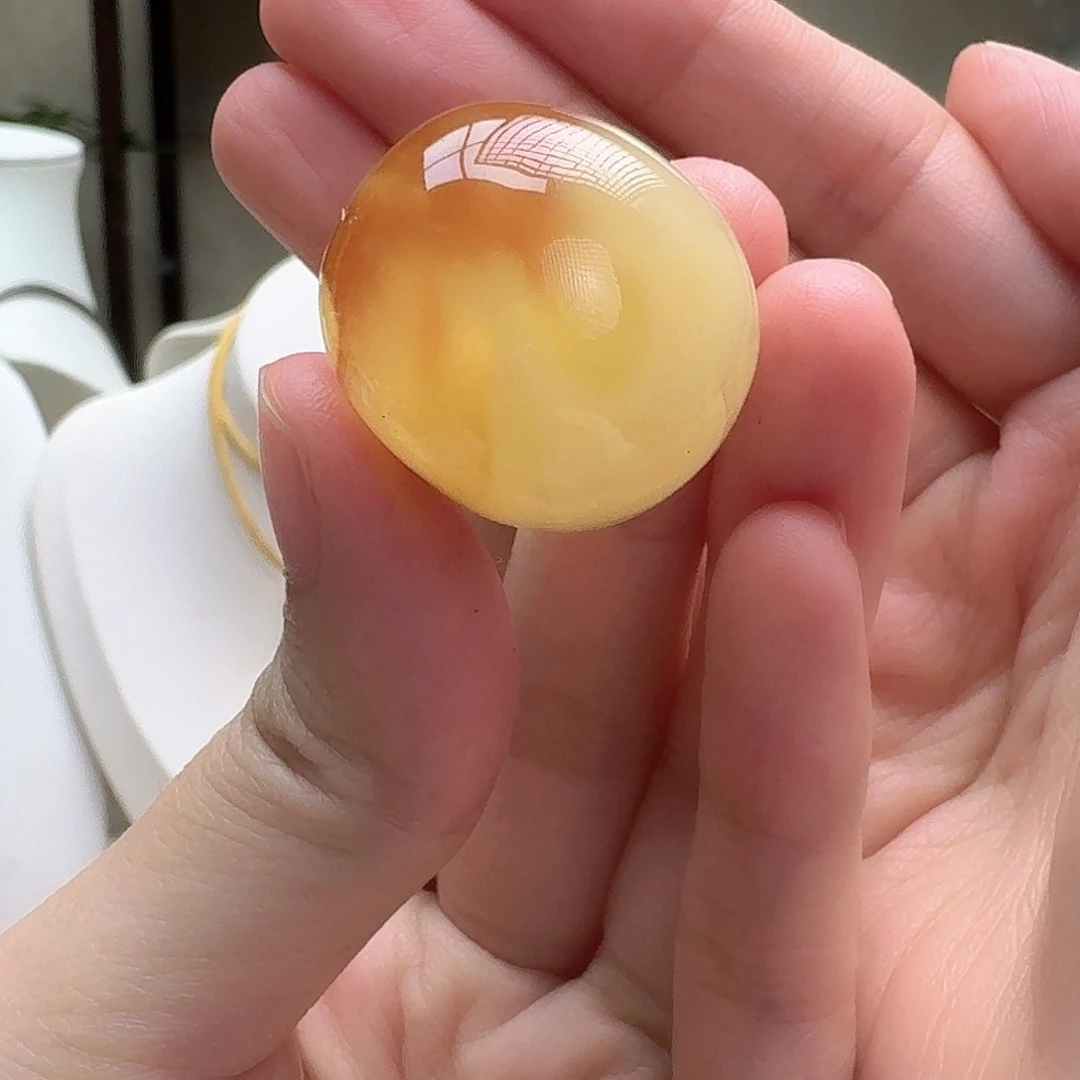 琥珀颈饰未镶嵌戒指