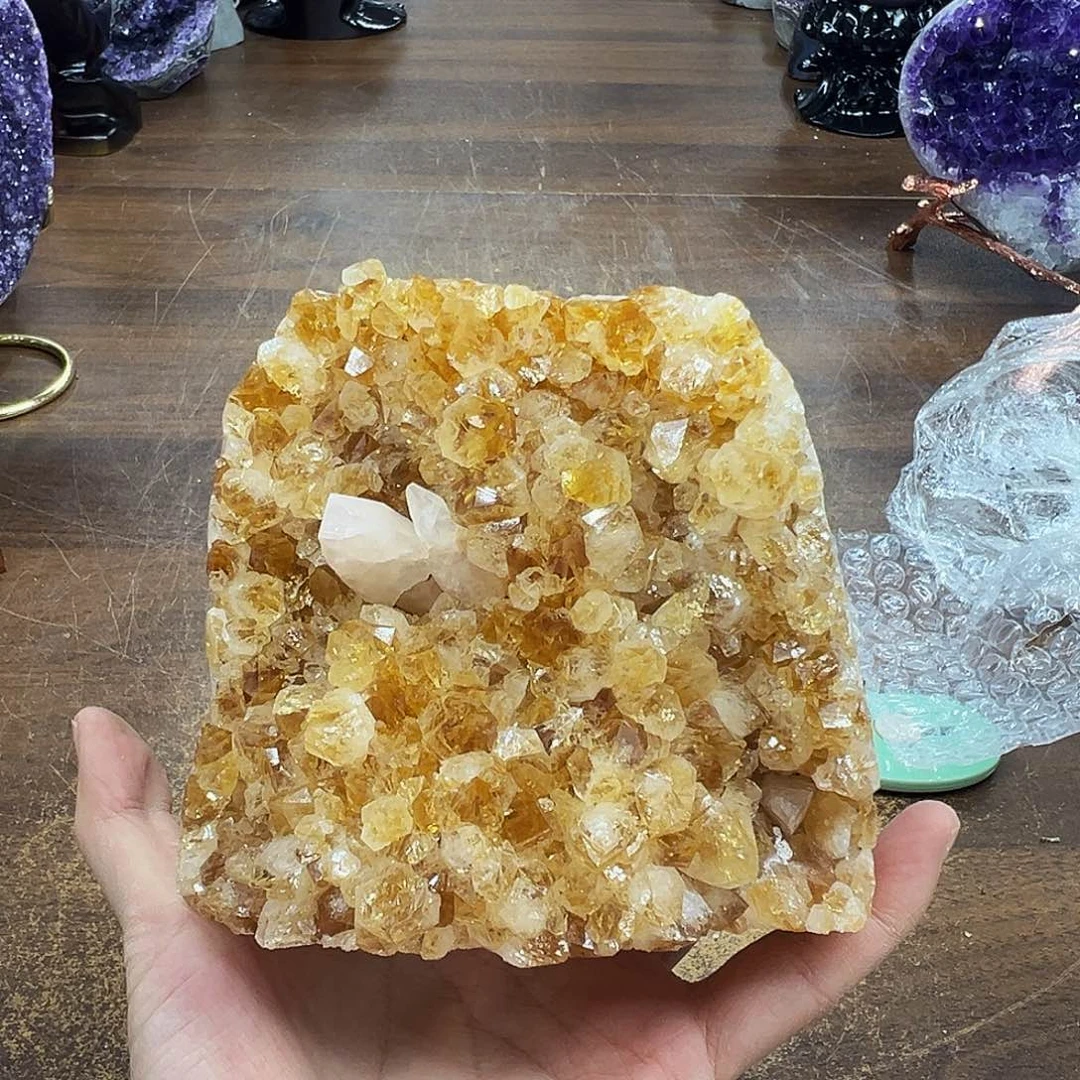 紫晶摆件未镶嵌晶体