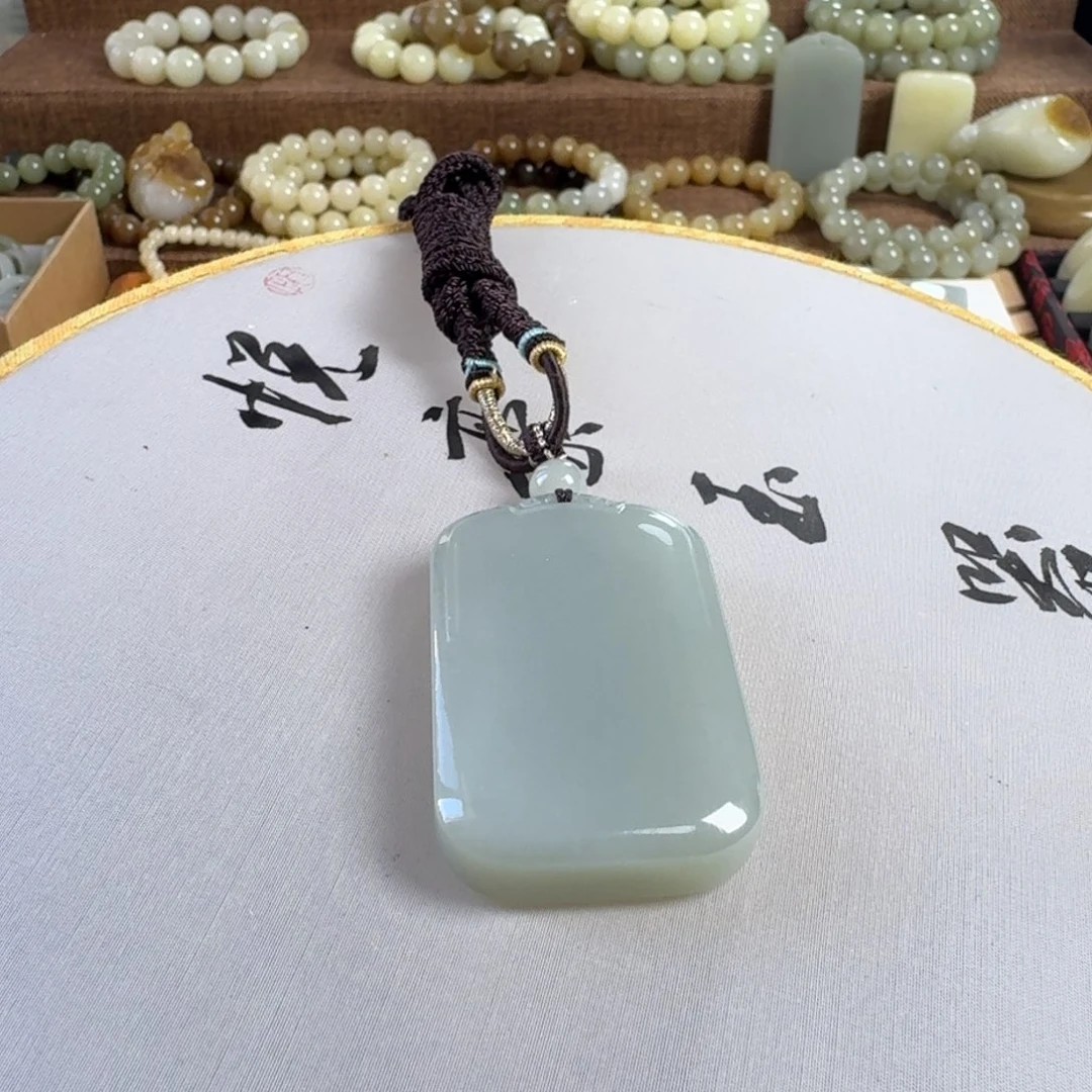 好***参颈饰未镶嵌和田玉