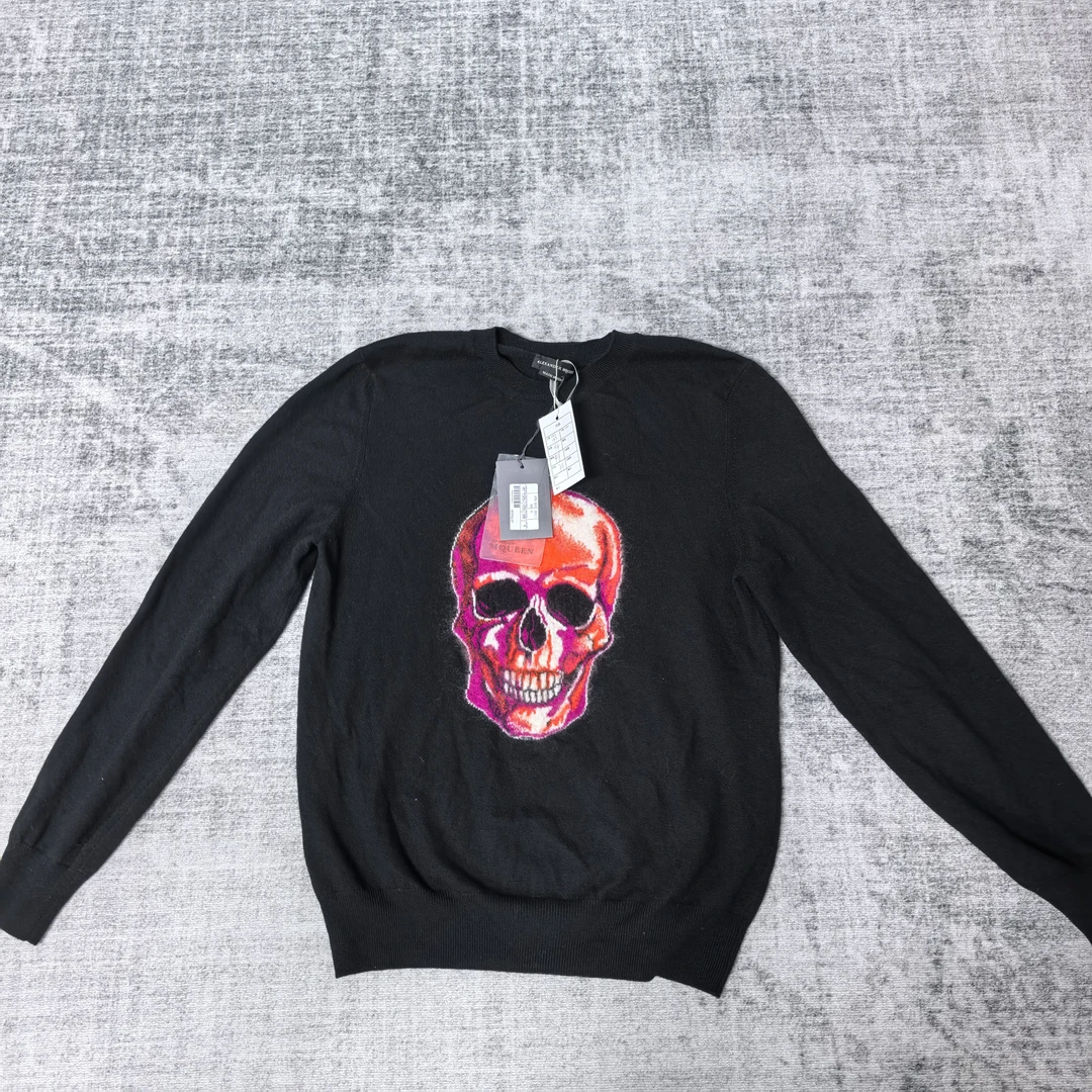 未使用 Alexander McQueen/亚历山大·麦昆 骷髅头卫衣44558