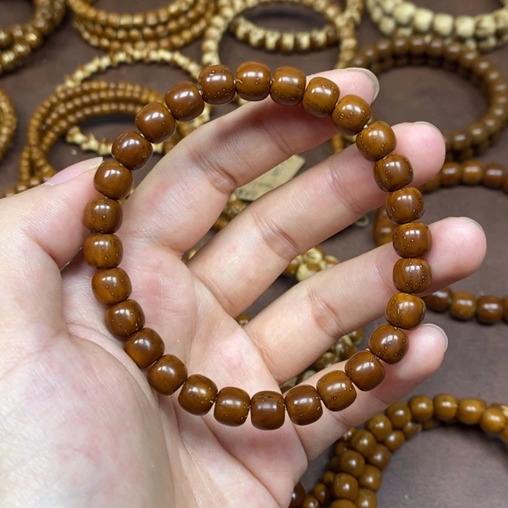 手串紫金鼠实心鼠卡8