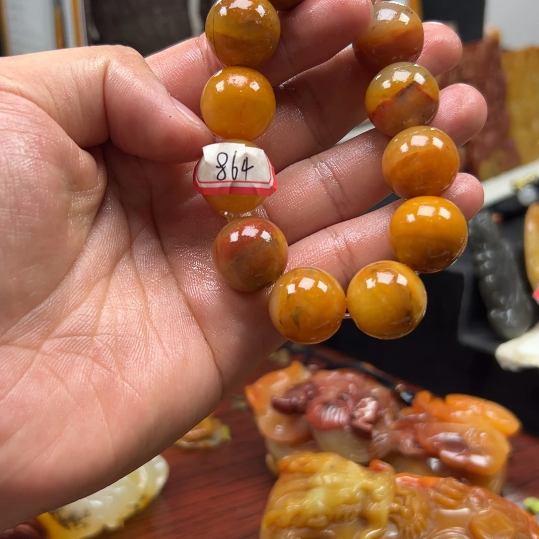 石英质玉（黄龙玉）未镶嵌多样性发货，发其一