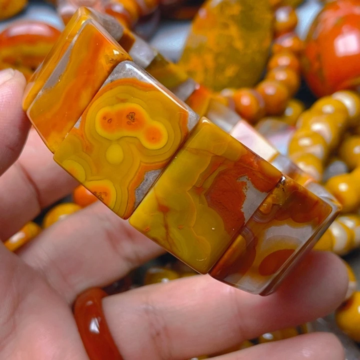 未镶嵌手串玛瑙/玉髓