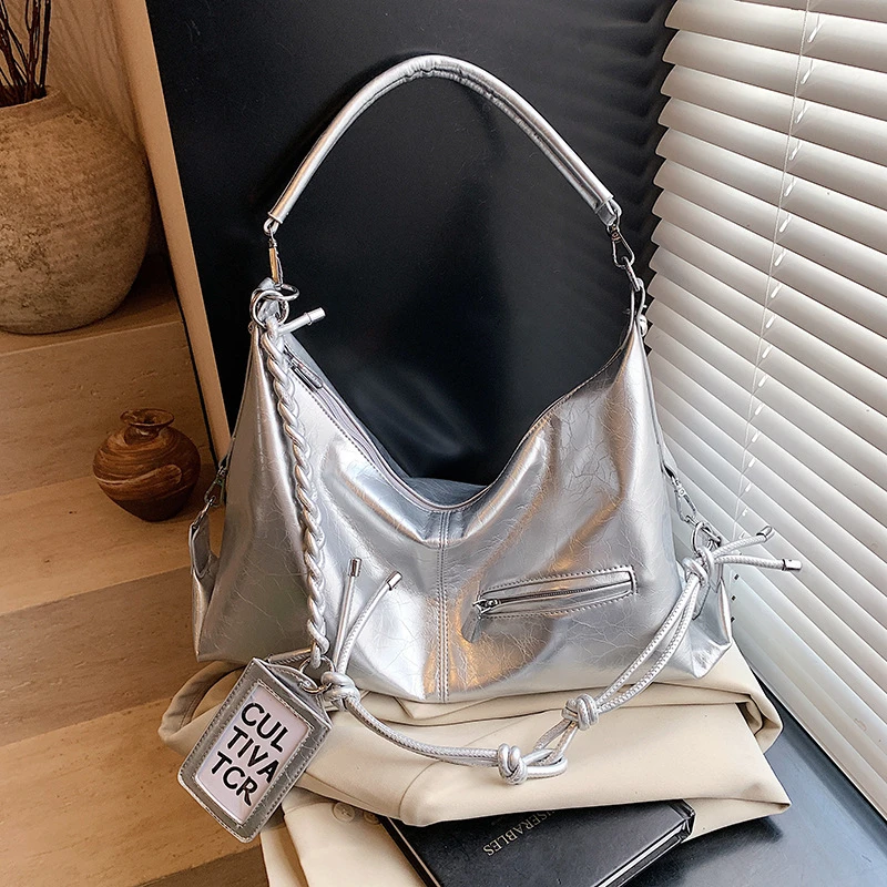 Gleam/高级感包包女式2025新款流行时尚单肩包大容量托特包通勤包