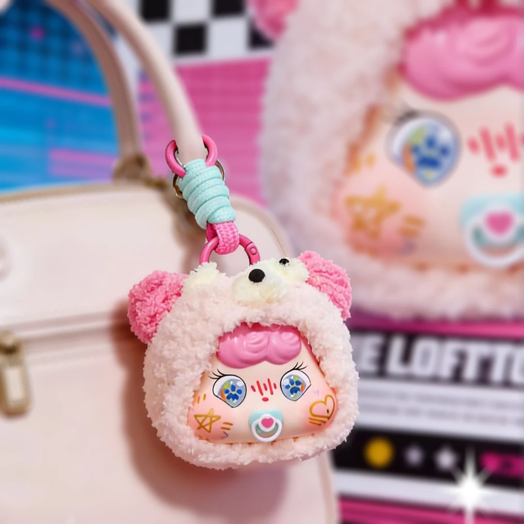 【手绘钩织DIY钥匙扣】秋冬时尚纯手绘黏土钩织钥匙扣车挂包挂！！