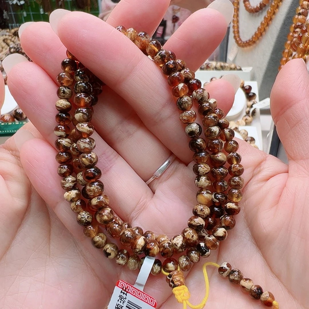 琥珀未镶嵌裸石抚顺琥珀5溶洞