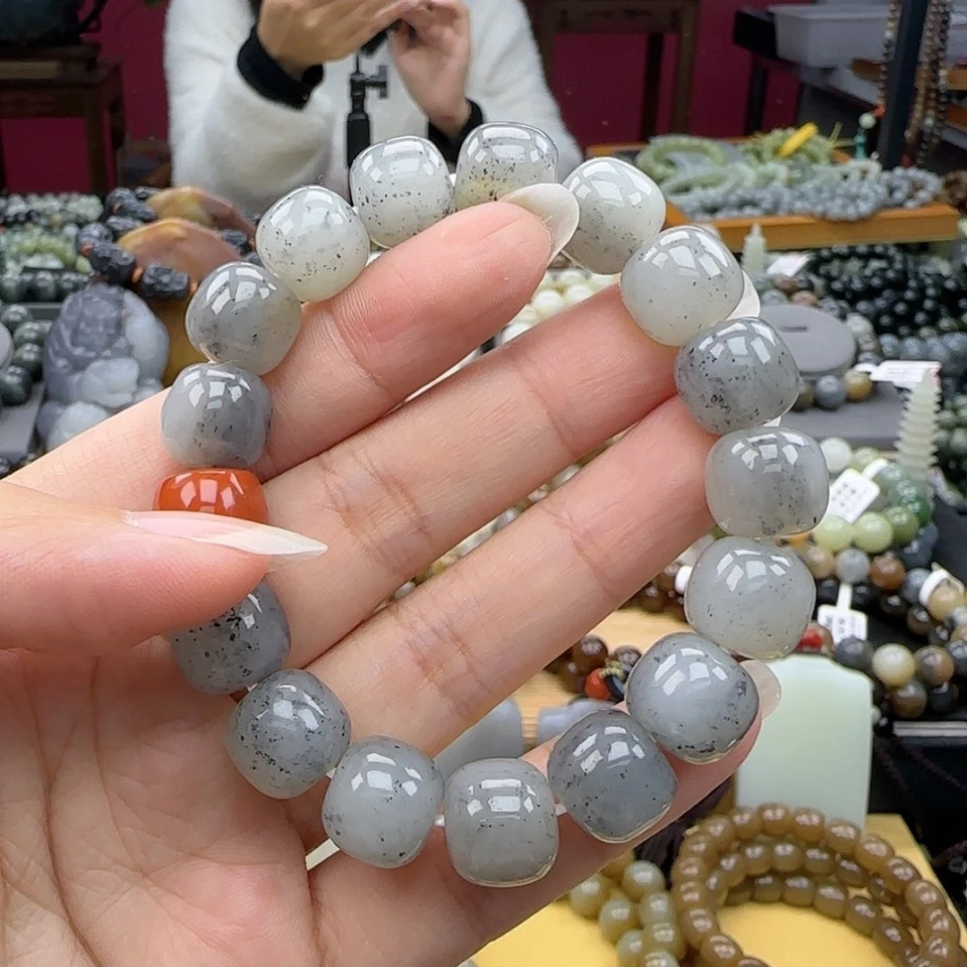 和田玉手链未镶嵌