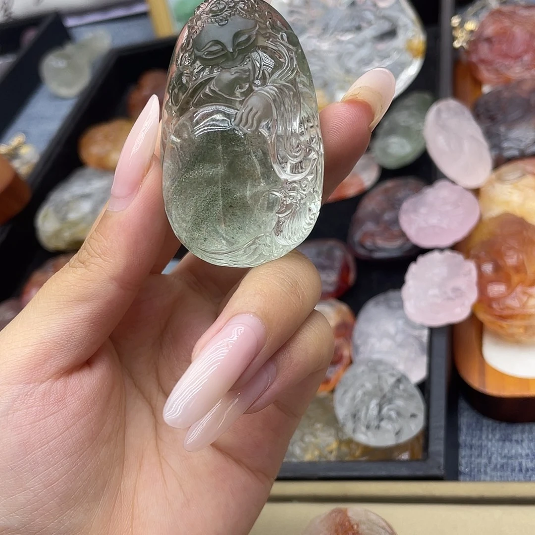 颈饰未镶嵌水晶天然