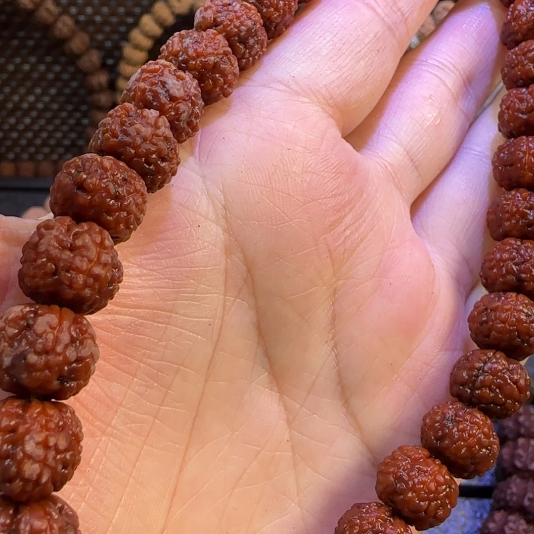 金刚菩提手串10.5梅花龙鳞手串